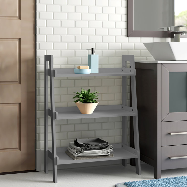 Ebern Designs Sarromo Freestanding Bathroom Shelves & Reviews | Wayfair